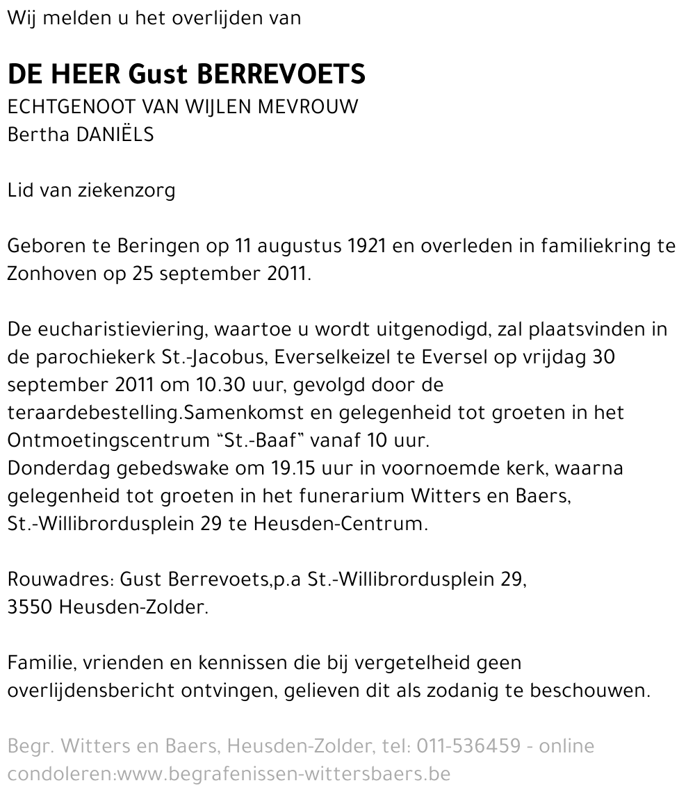 Gust Berrevoets