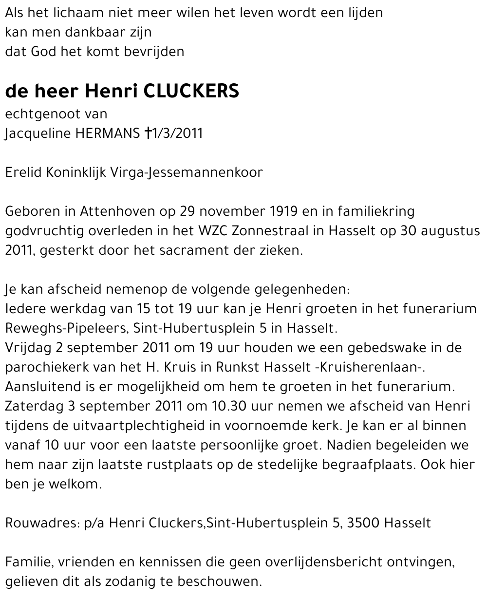 Henri Cluckers