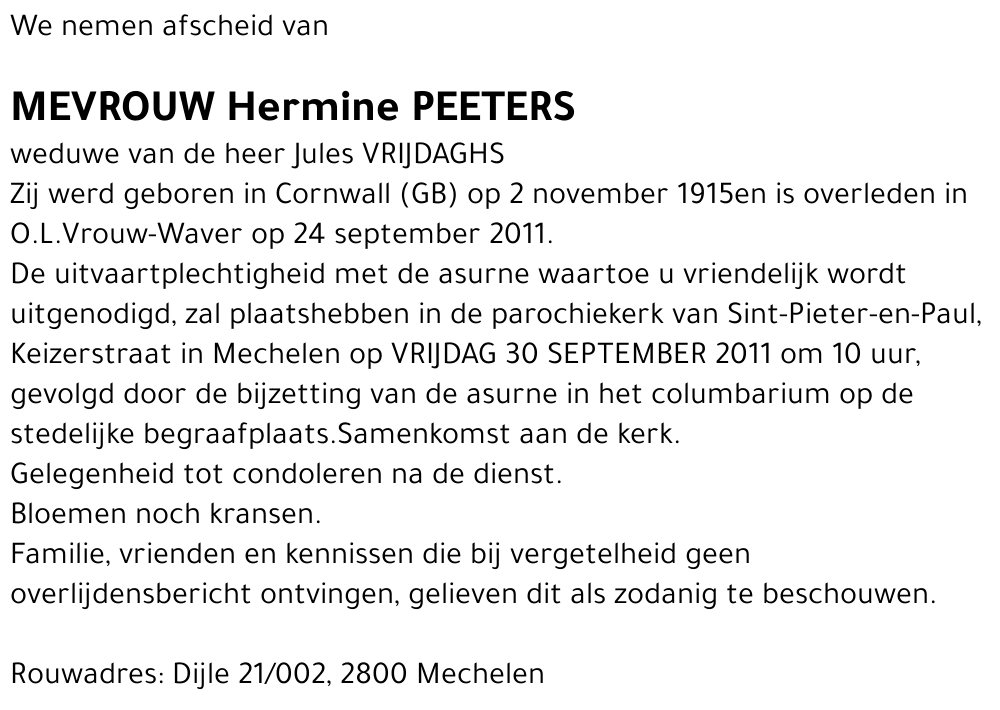 Hermine Peeters