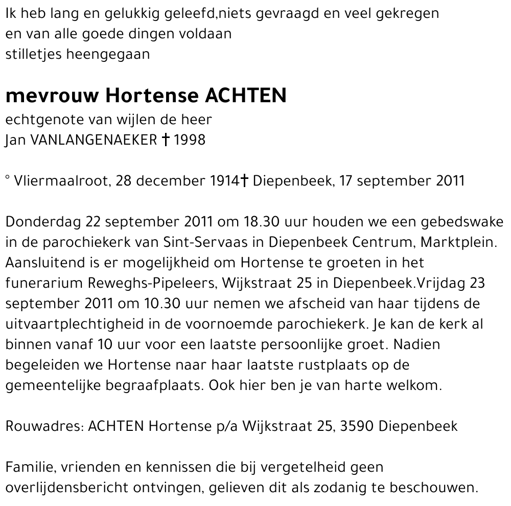 Hortense ACHTEN