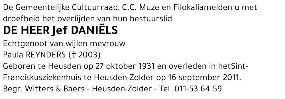 Jef Daniëls