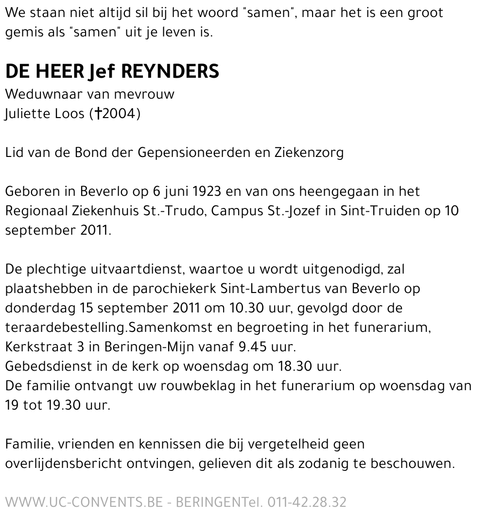 Jef Reynders