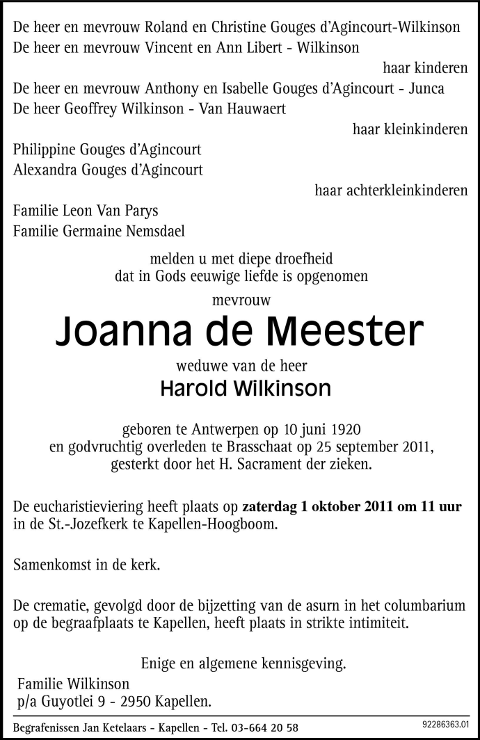 Joanna de Meester