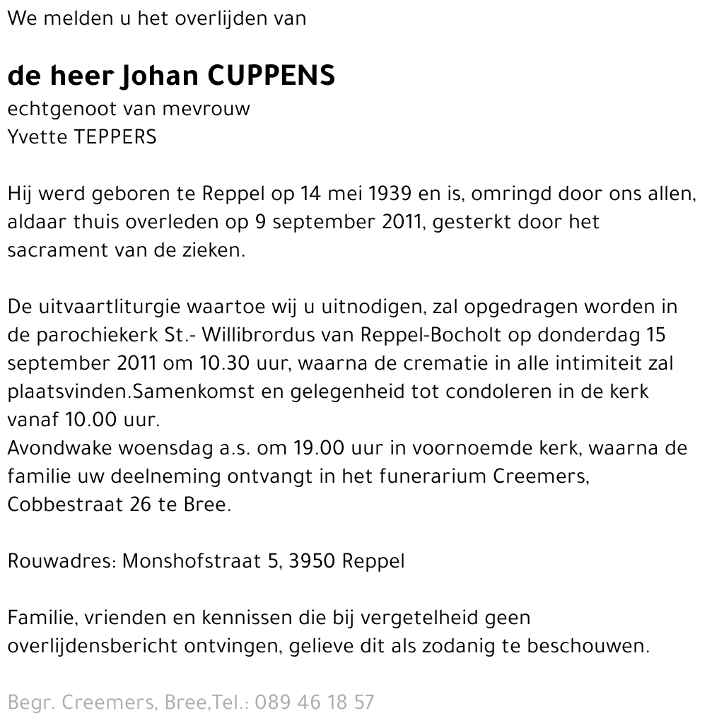 Johan Cuppens