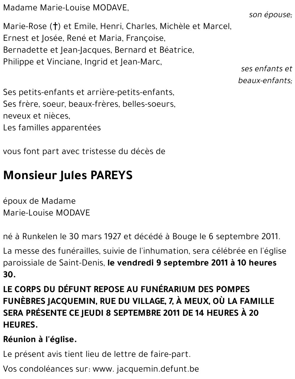 Jules PAREYS