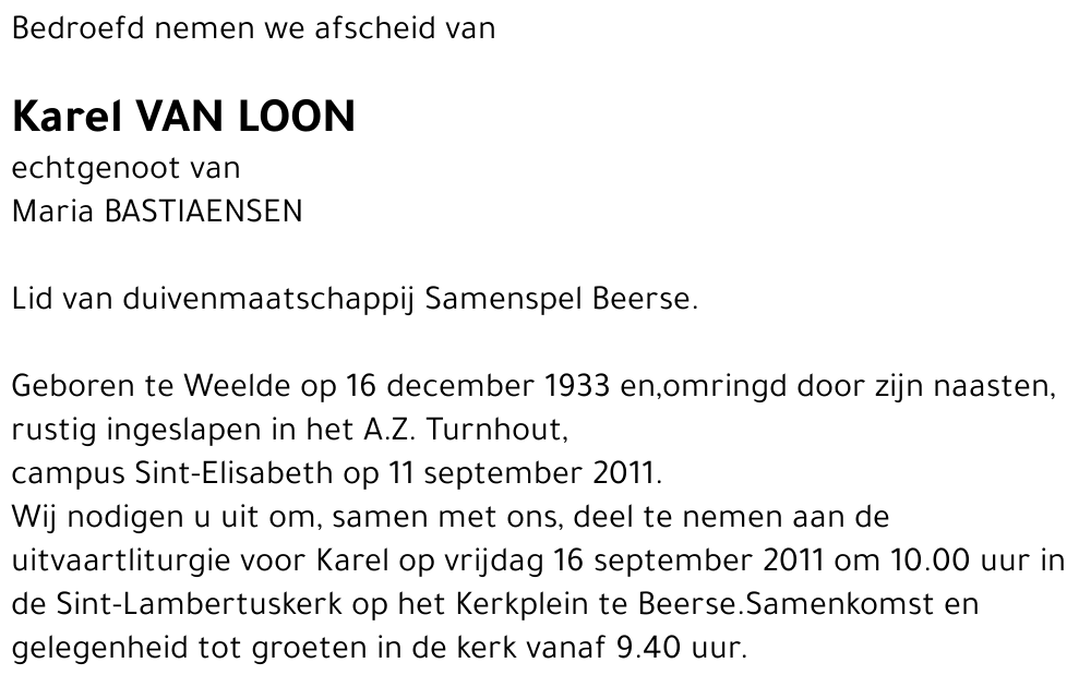 Karel Van Loon