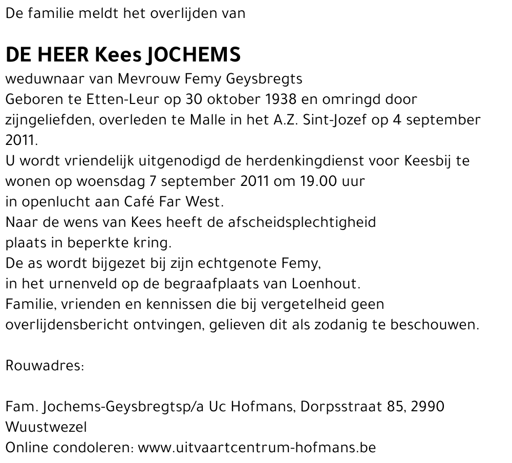 Kees Jochems