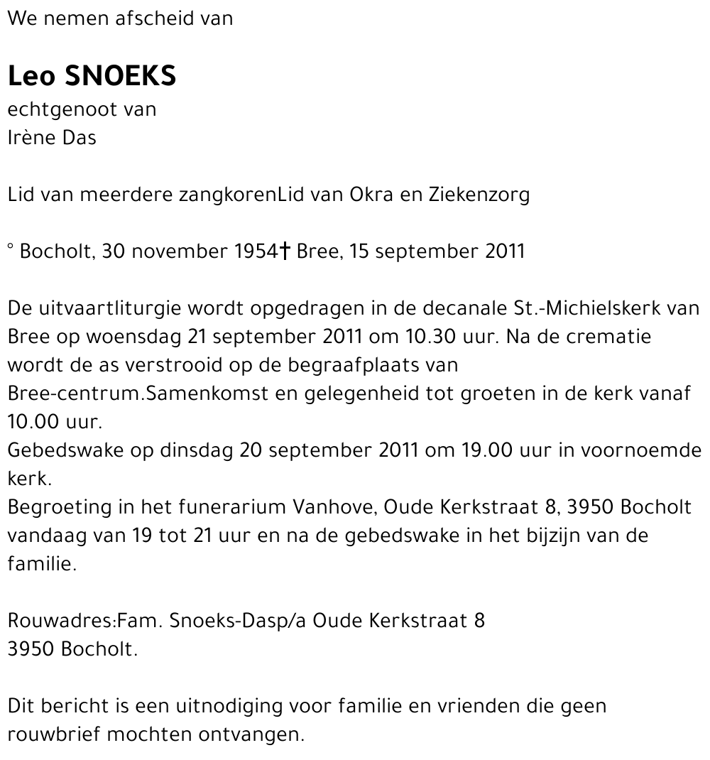 Leo Snoeks