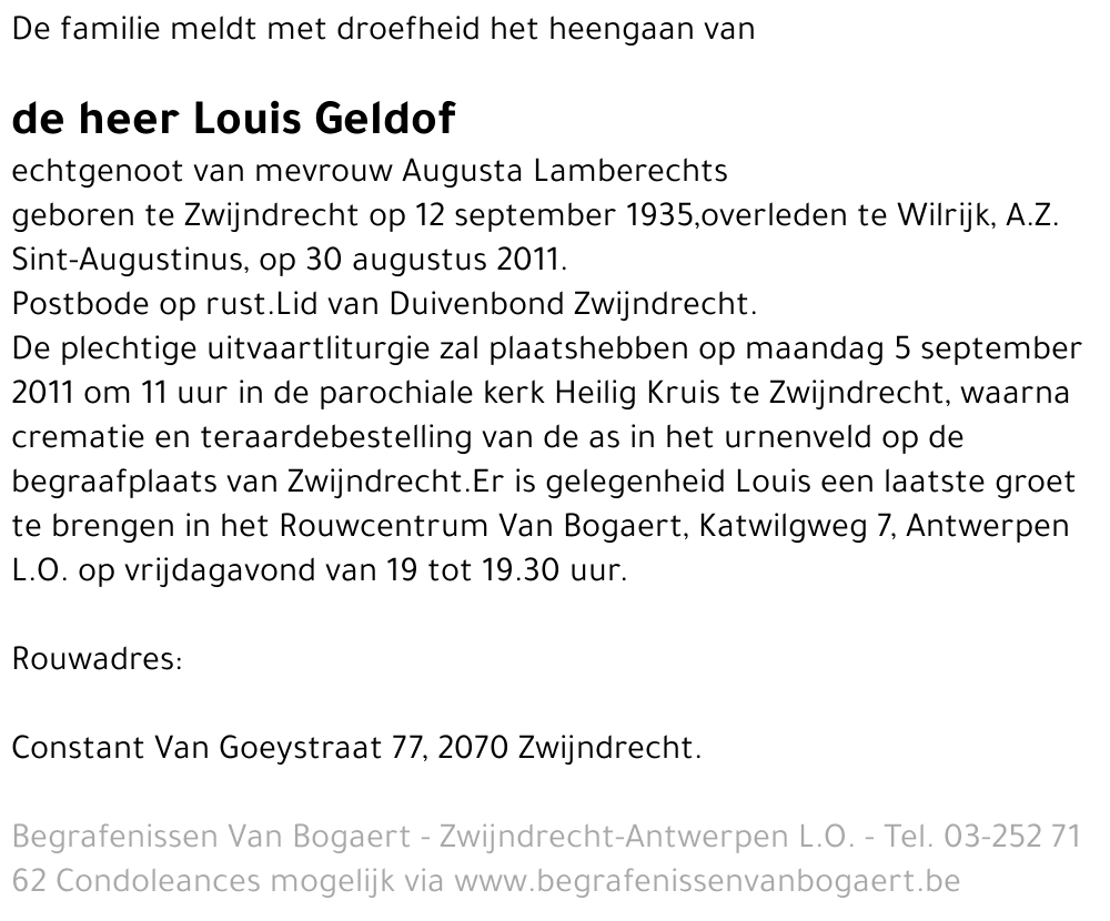 Louis Geldof