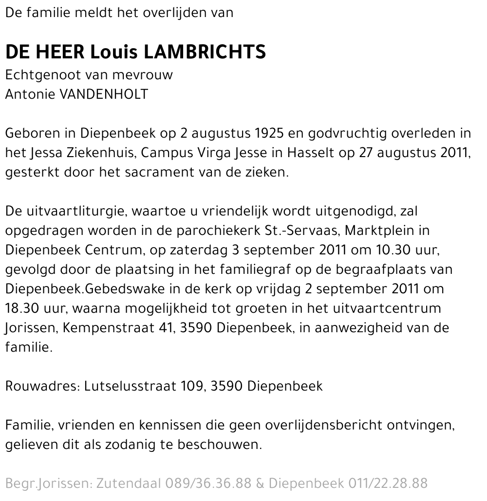 Louis Lambrichts