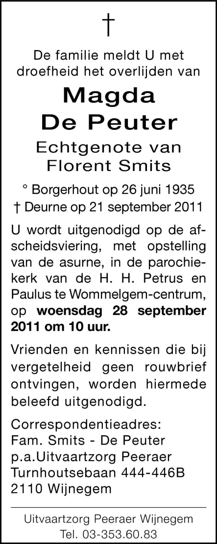 Magda De Peuter