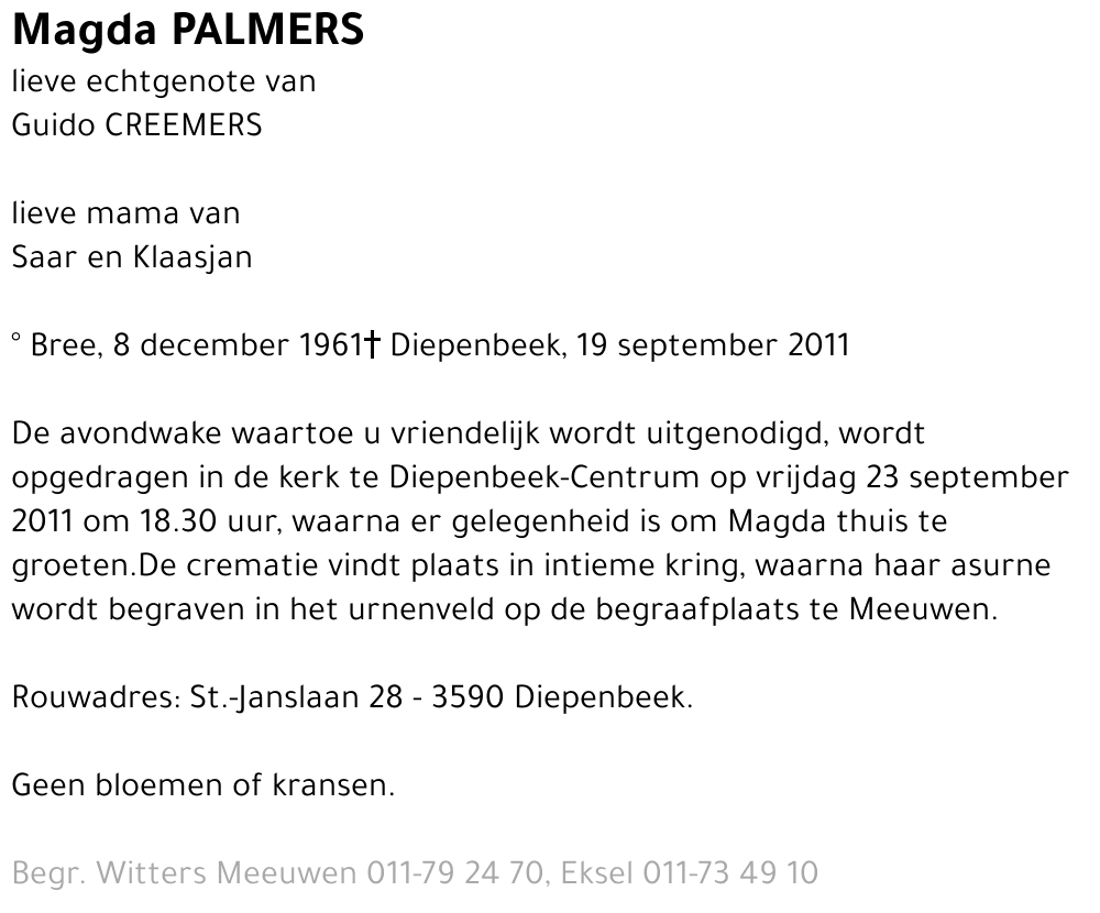 Magda Palmers