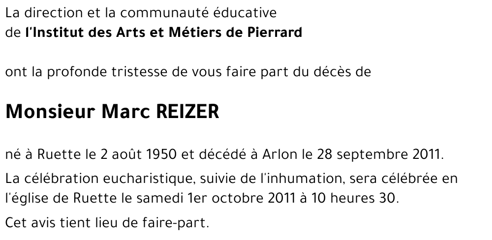 Marc REIZER