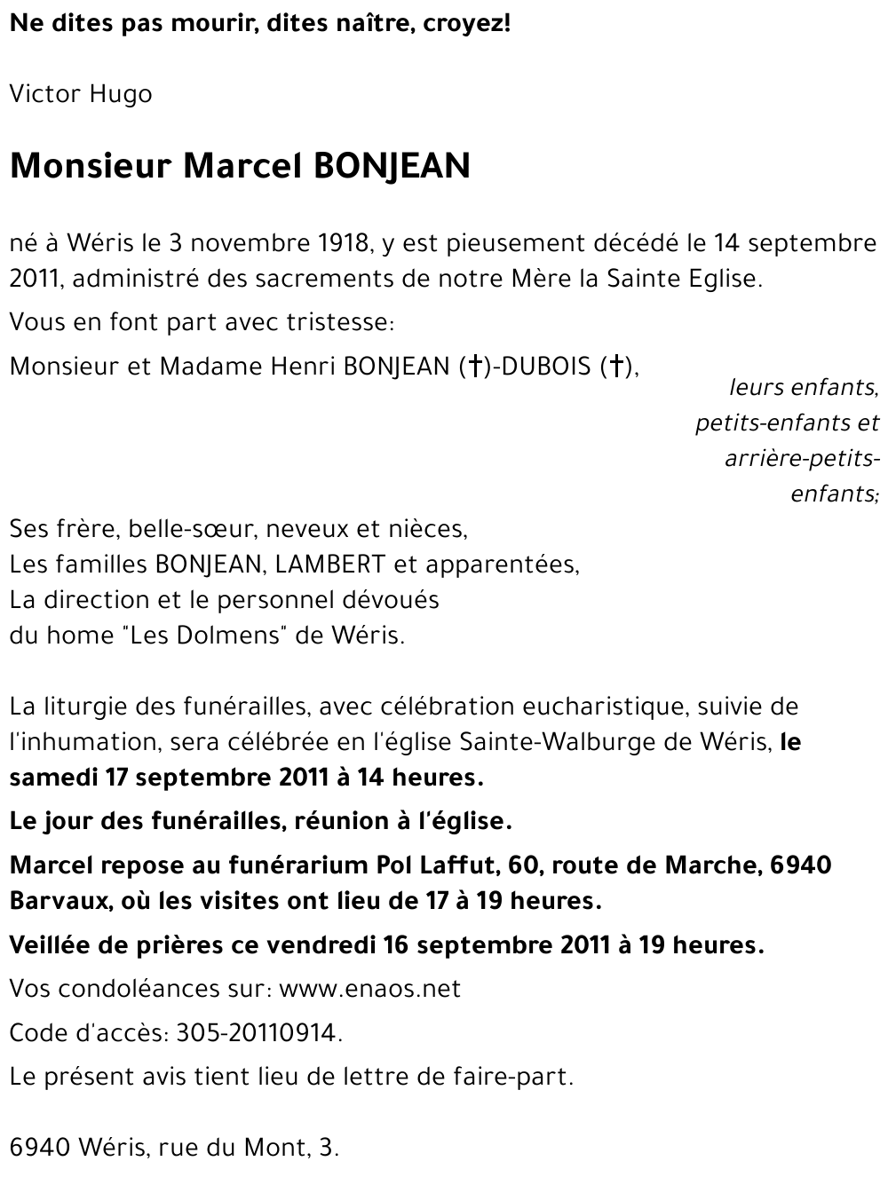 Marcel BONJEAN