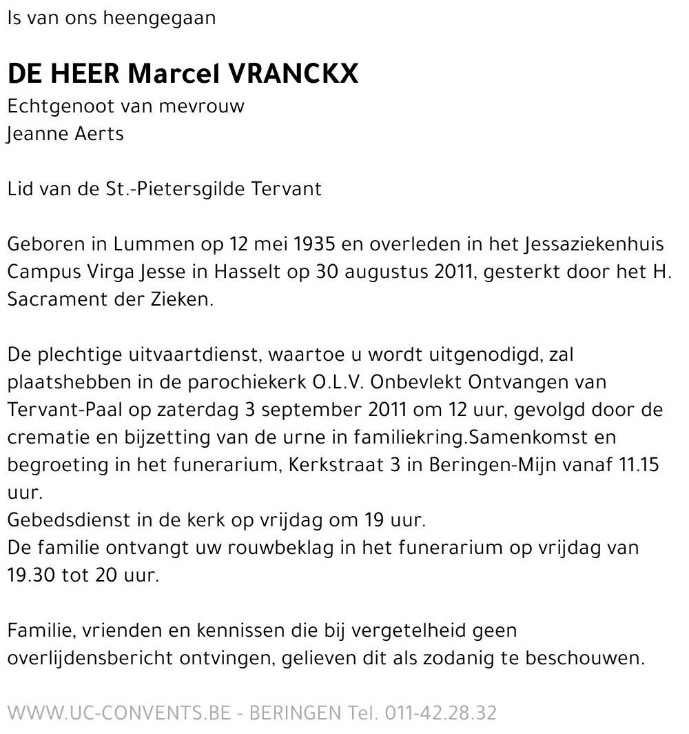 Marcel Vranckx