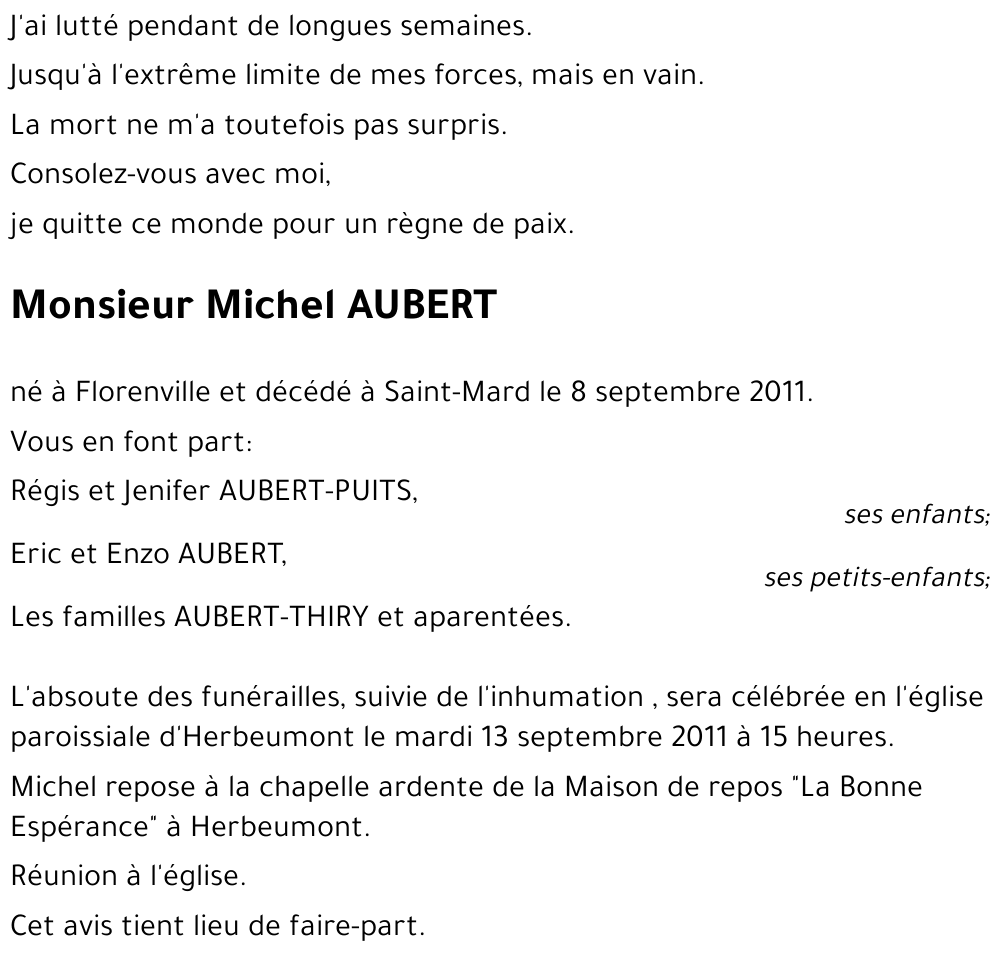 Michel AUBERT