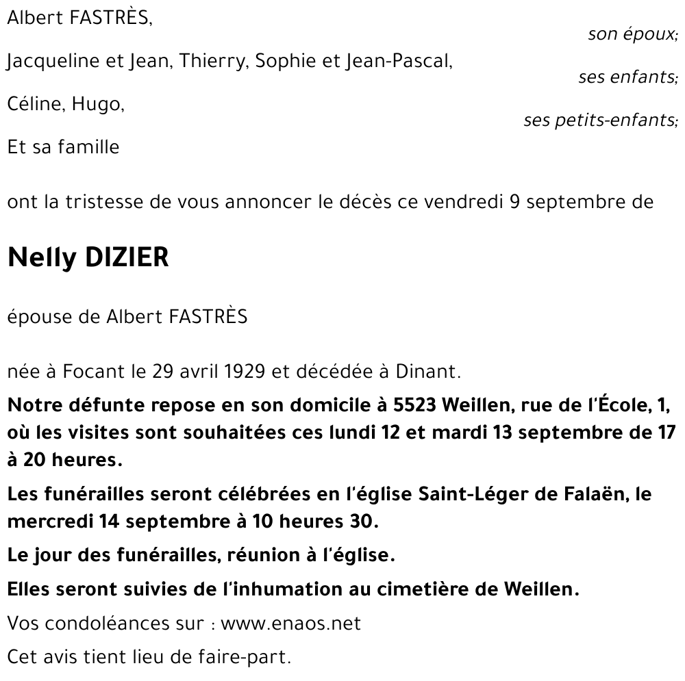 Nelly DIZIER