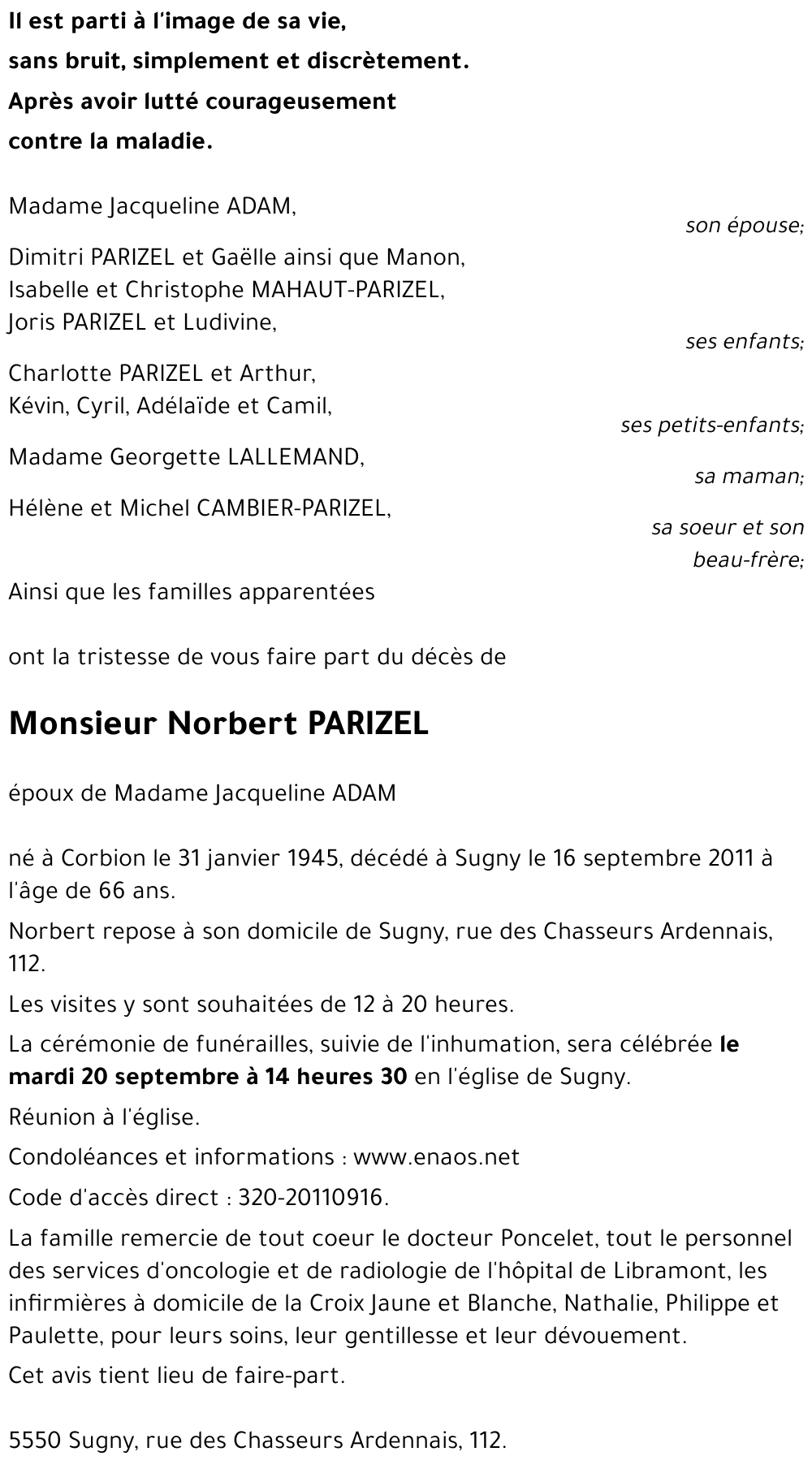 Norbert PARIZEL