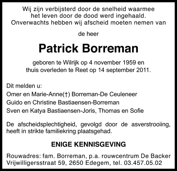 Patrick Borreman