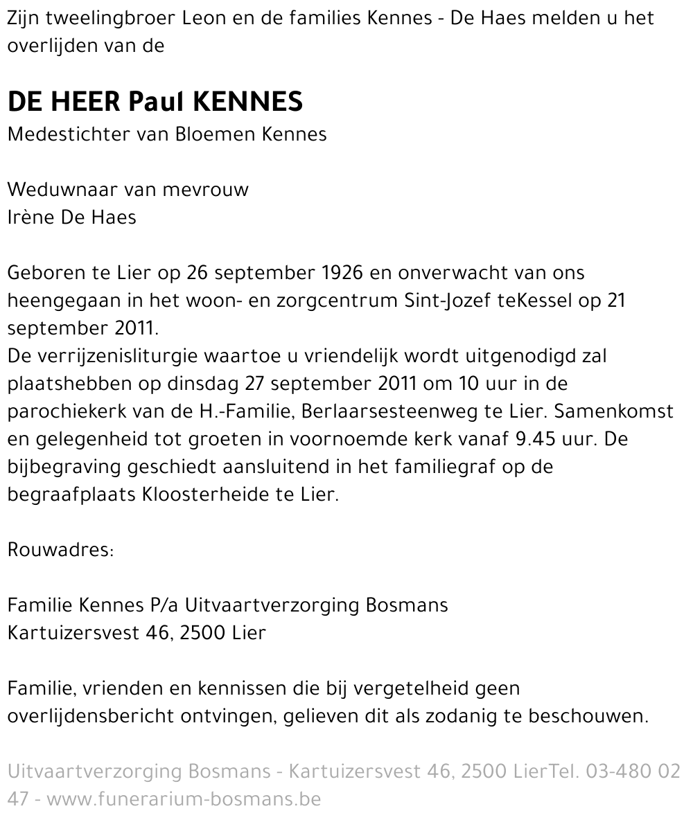 Paul Kennes