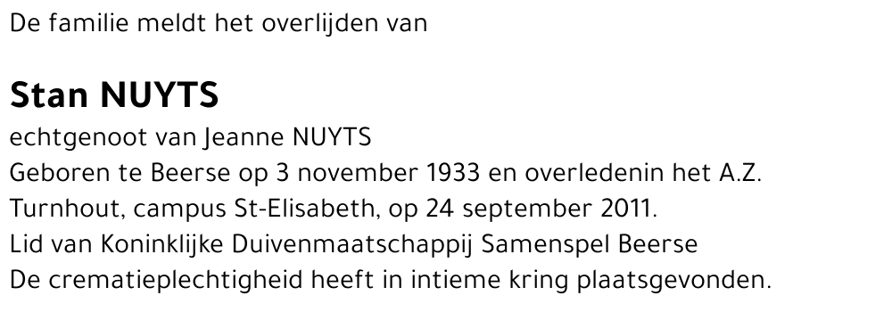 Stan Nuyts
