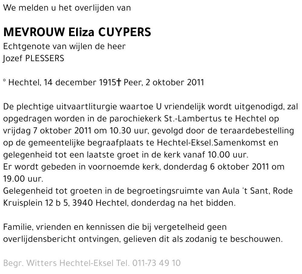 Eliza Cuypers