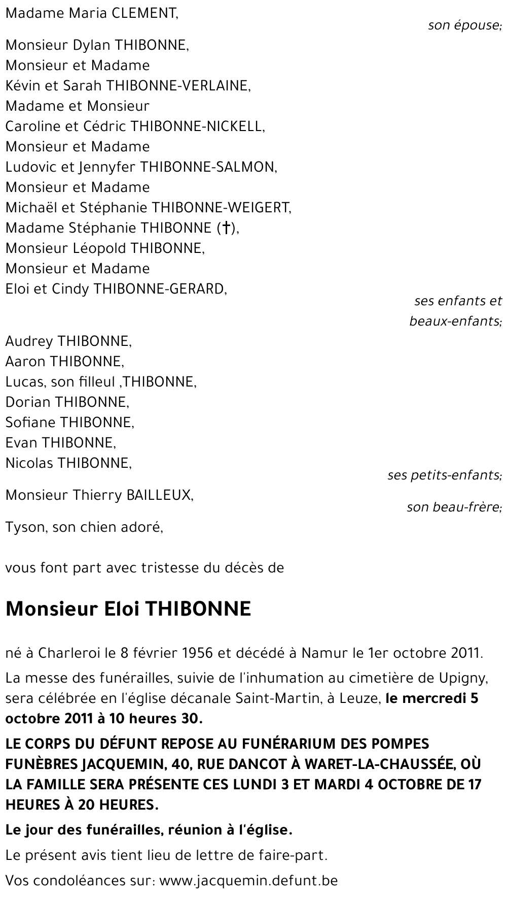 Eloi THIBONNE
