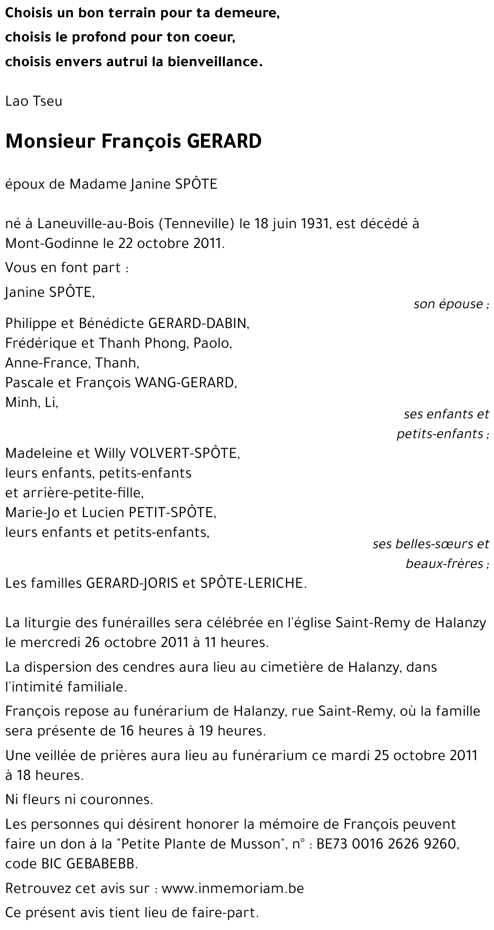François GERARD