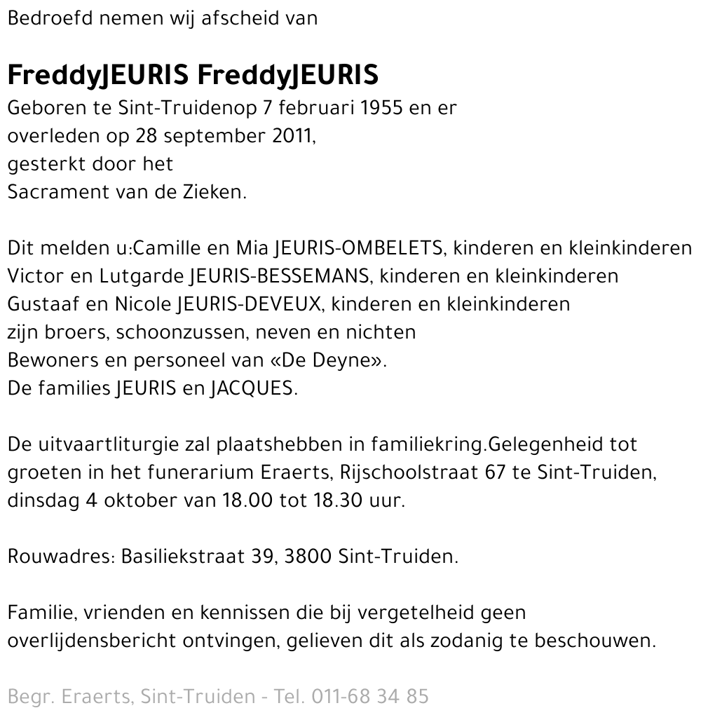 Freddy Jeuris
