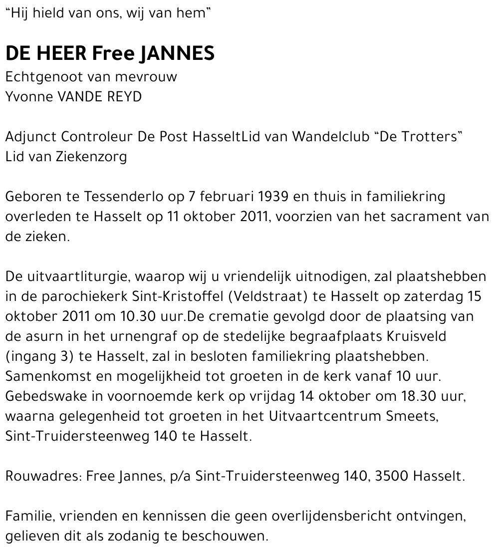 Free Jannes