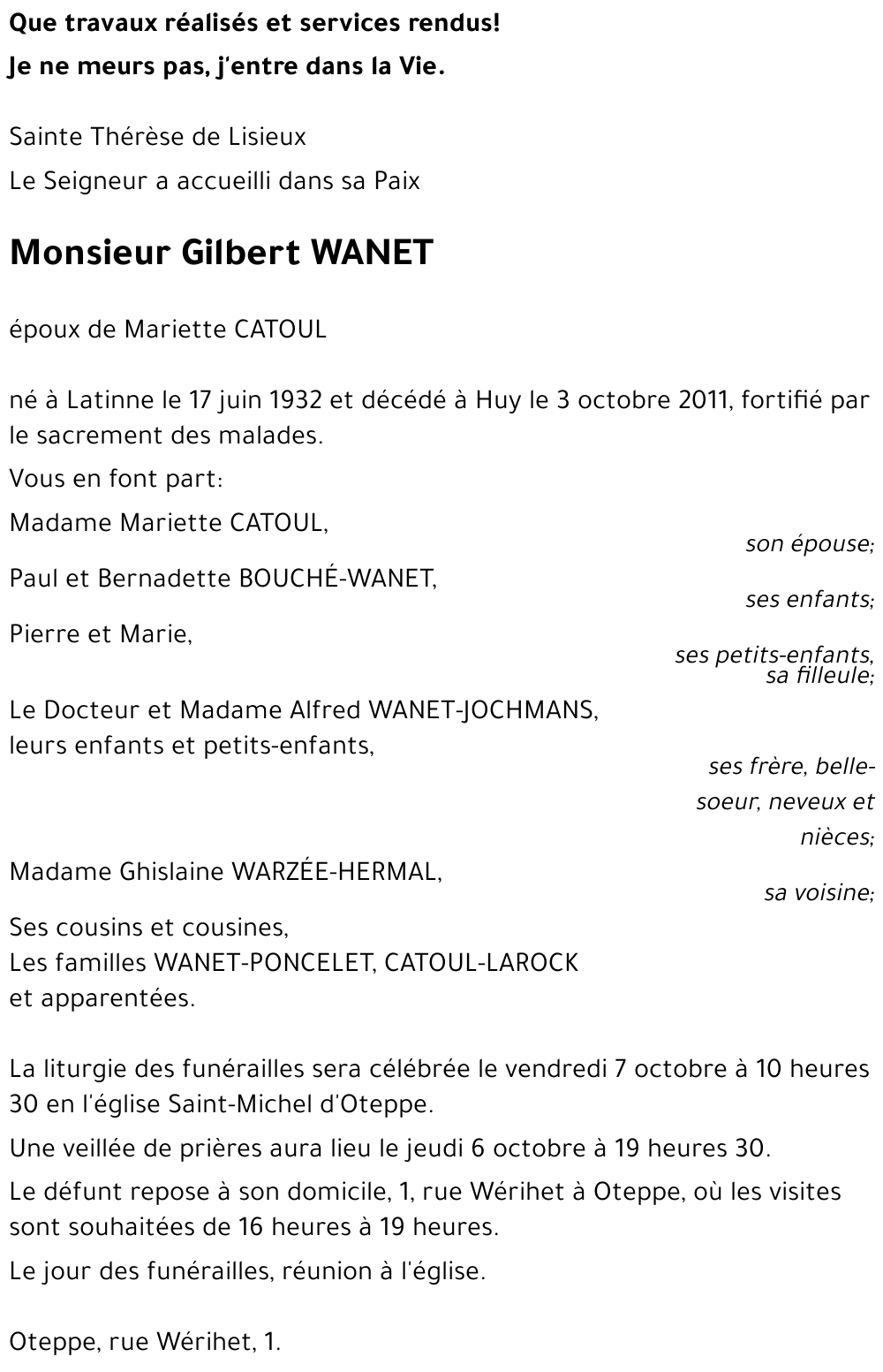 Gilbert WANET