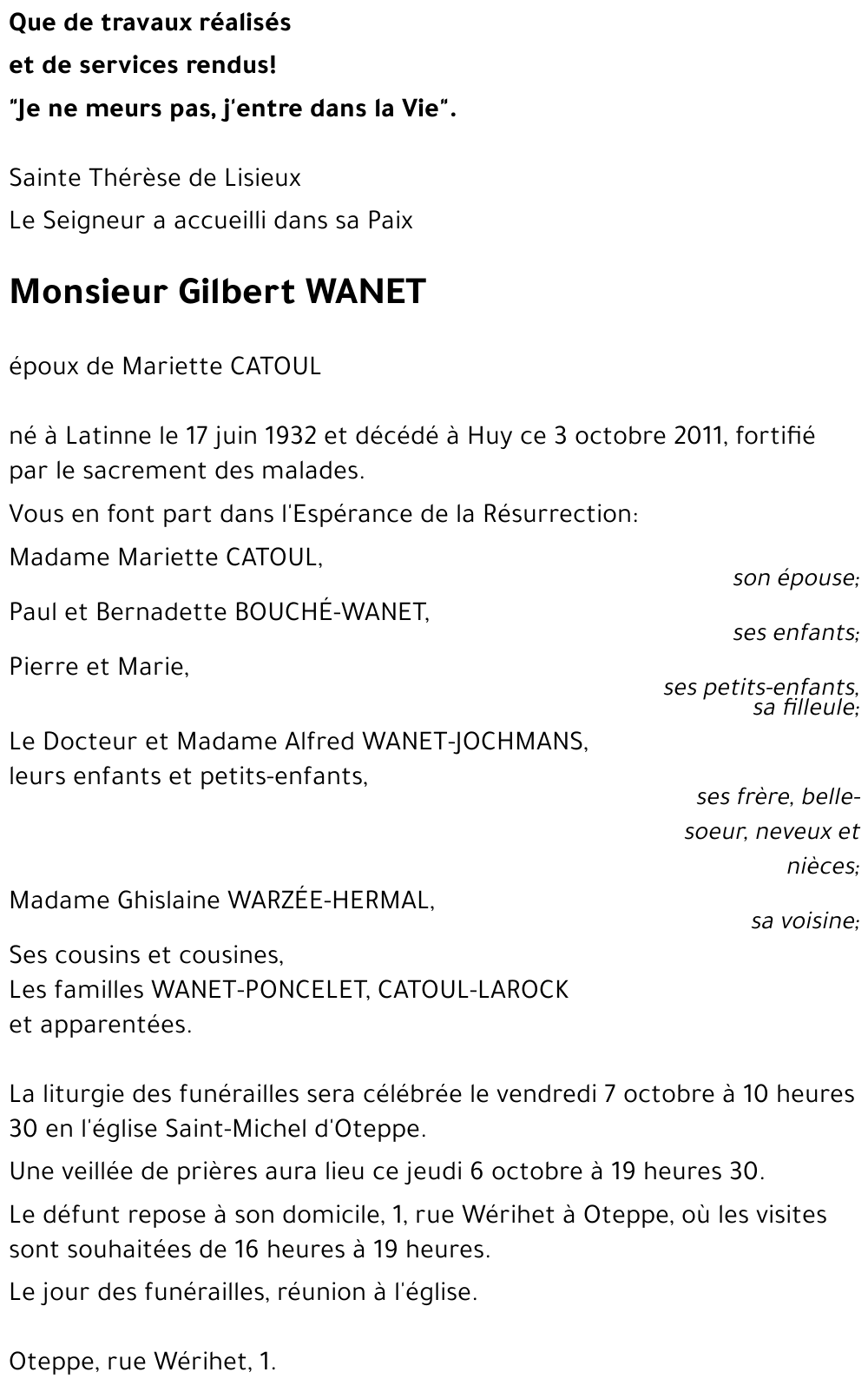 Gilbert WANET