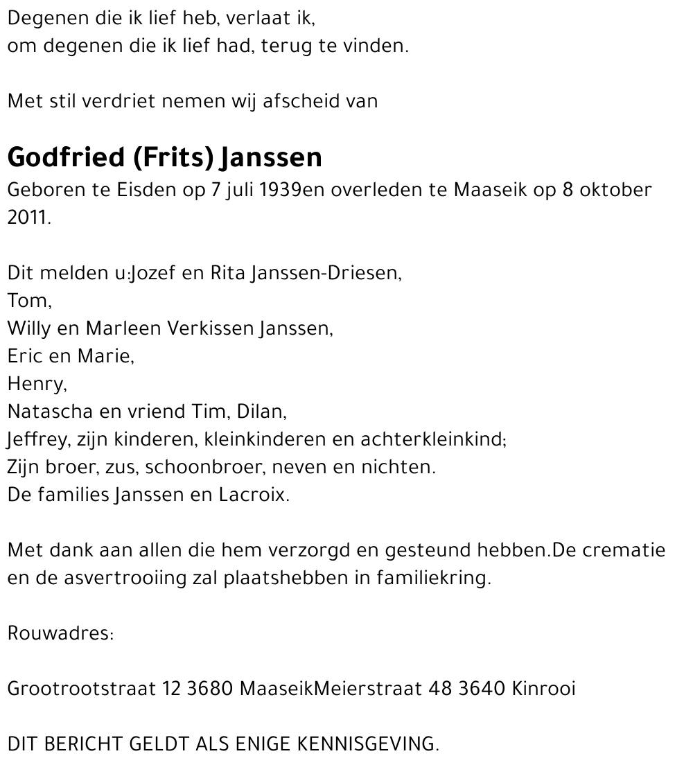 Godfried Janssen