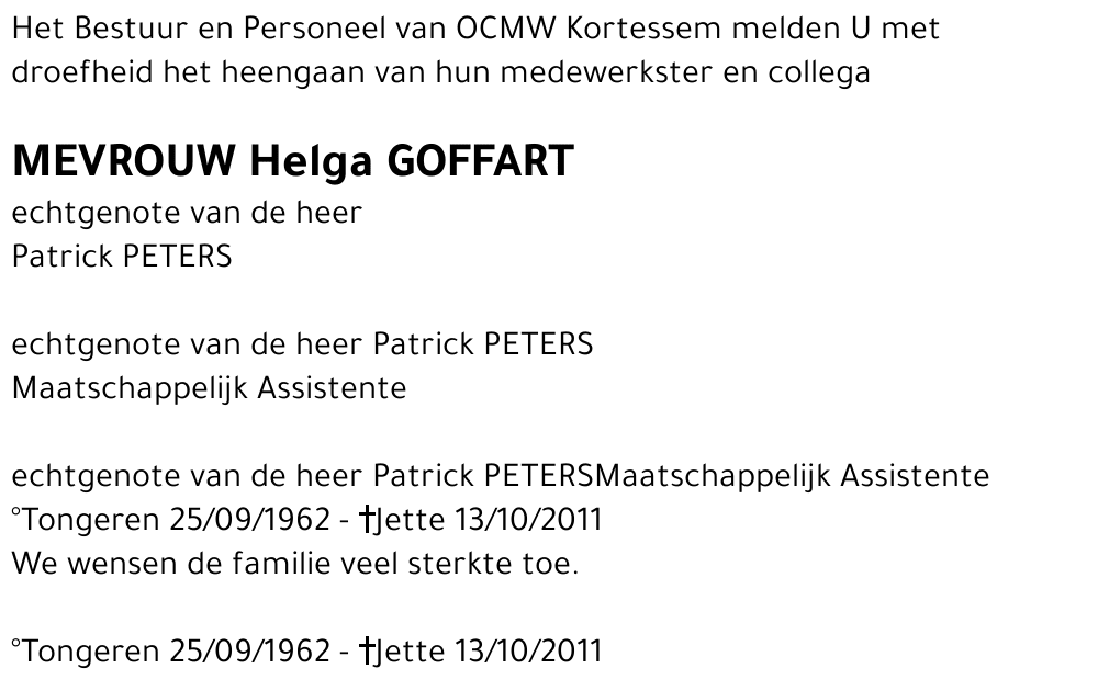Helga Goffart