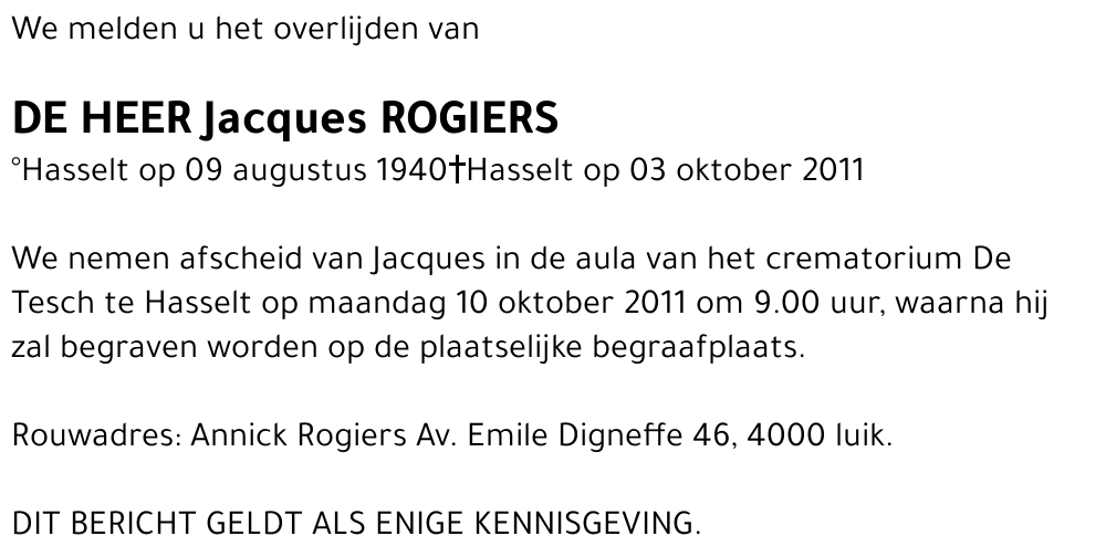 Jacques Rogiers