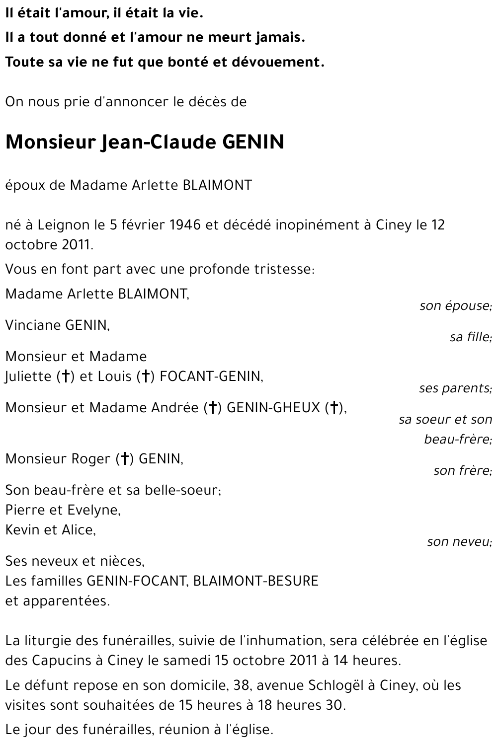 Jean-Claude GENIN