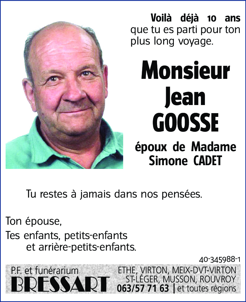 Jean GOOSSE