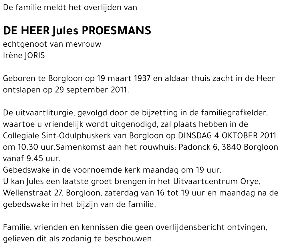 Jules Proesmans