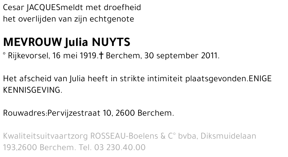 Julia Nuyts