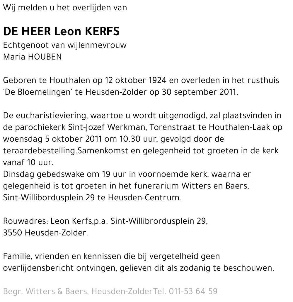 Leon Kerfs
