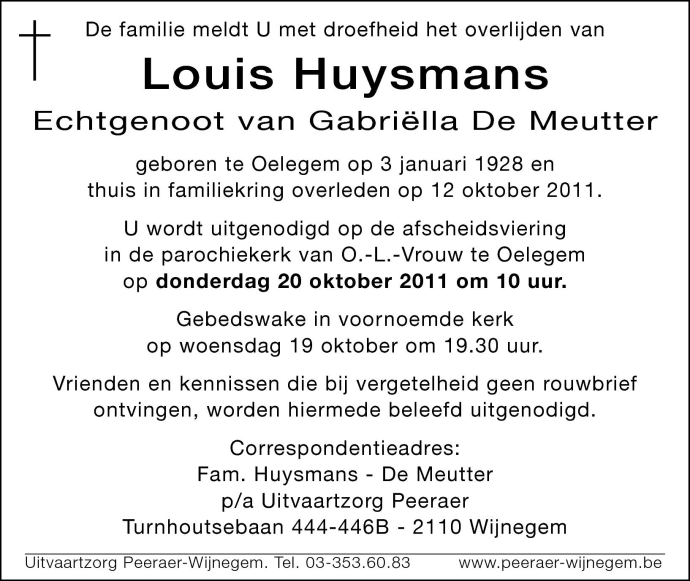 Louis Huysmans