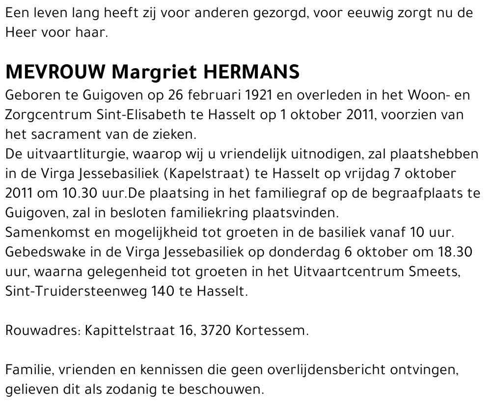 Margriet Hermans
