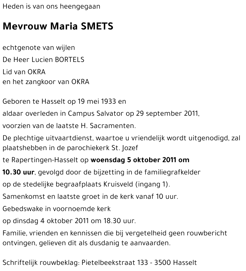 Maria Smets