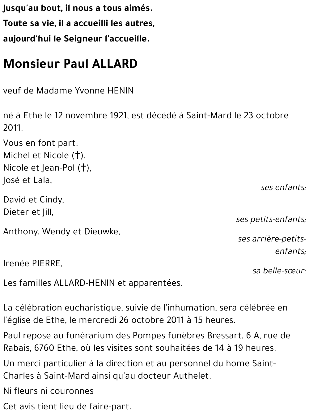 Paul ALLARD