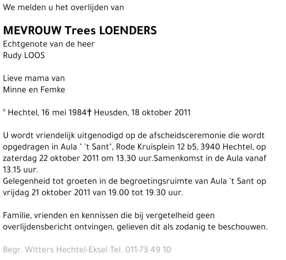 Trees Loenders