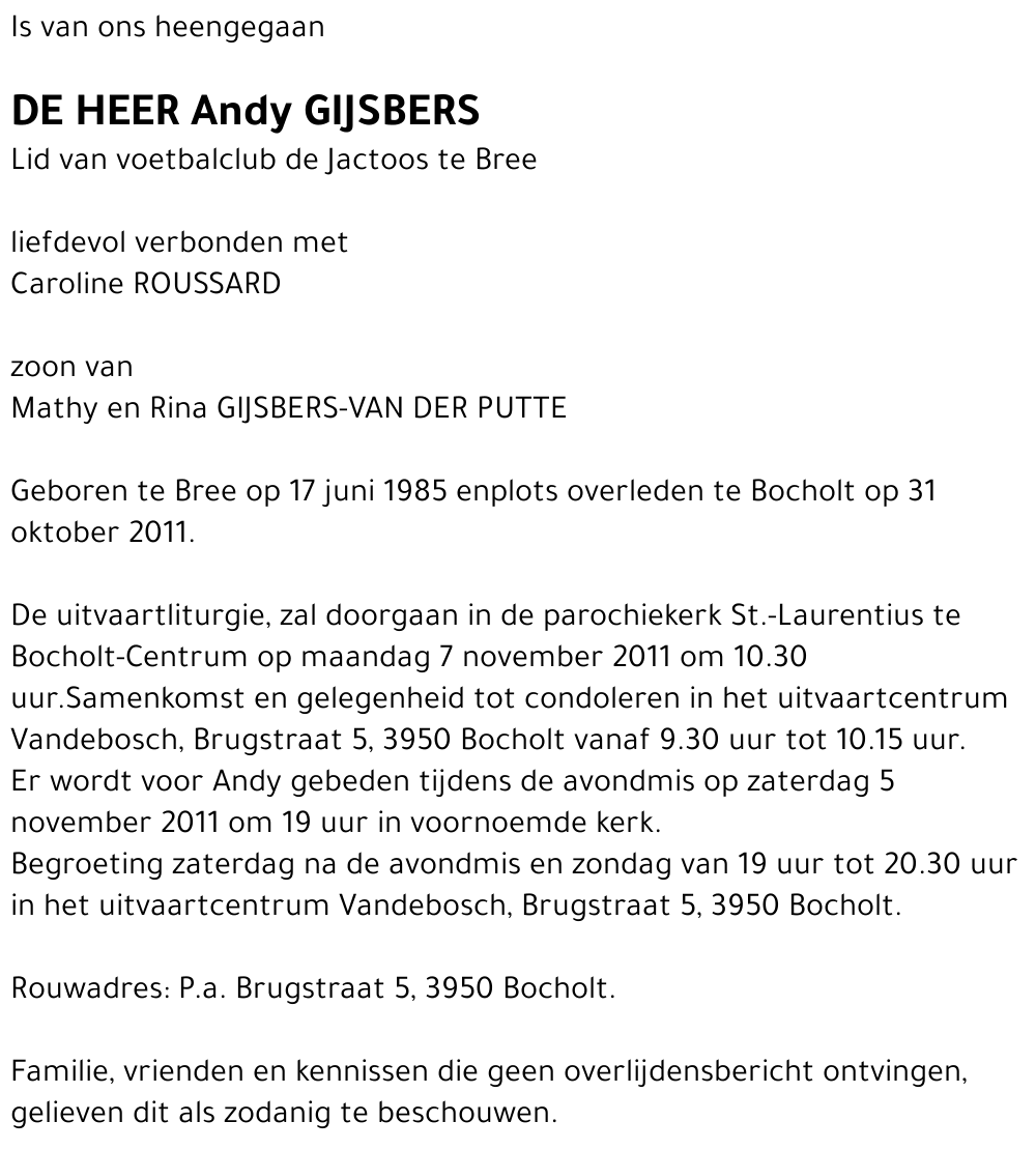 Andy GIJSBERS