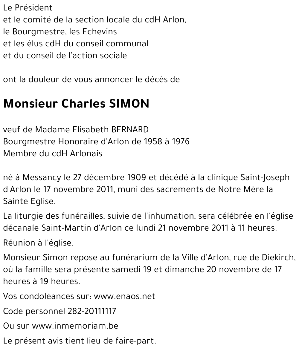 Charles SIMON