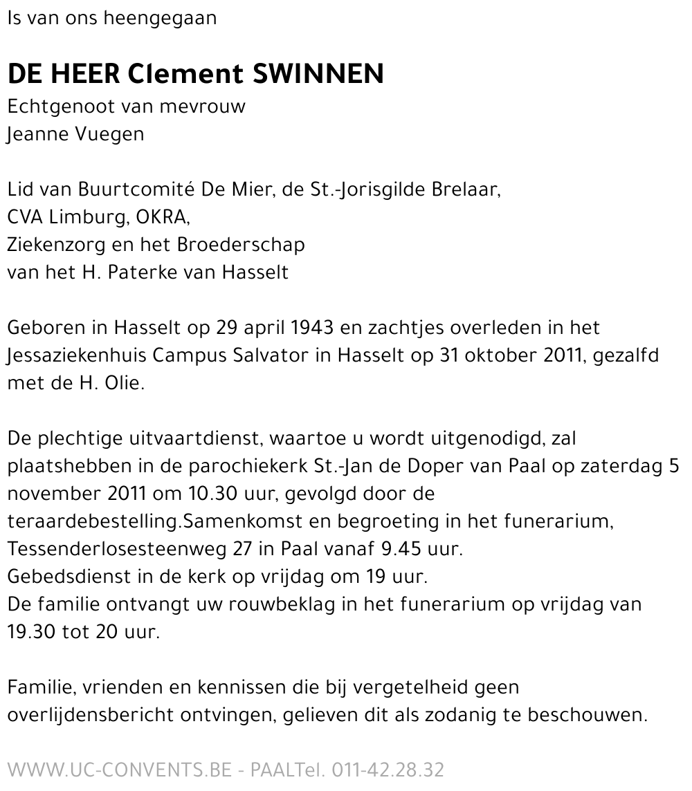 Clement Swinnen