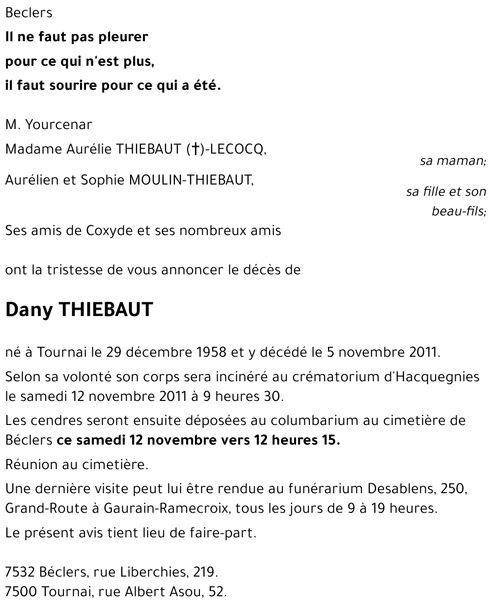 Dany THIEBAUT