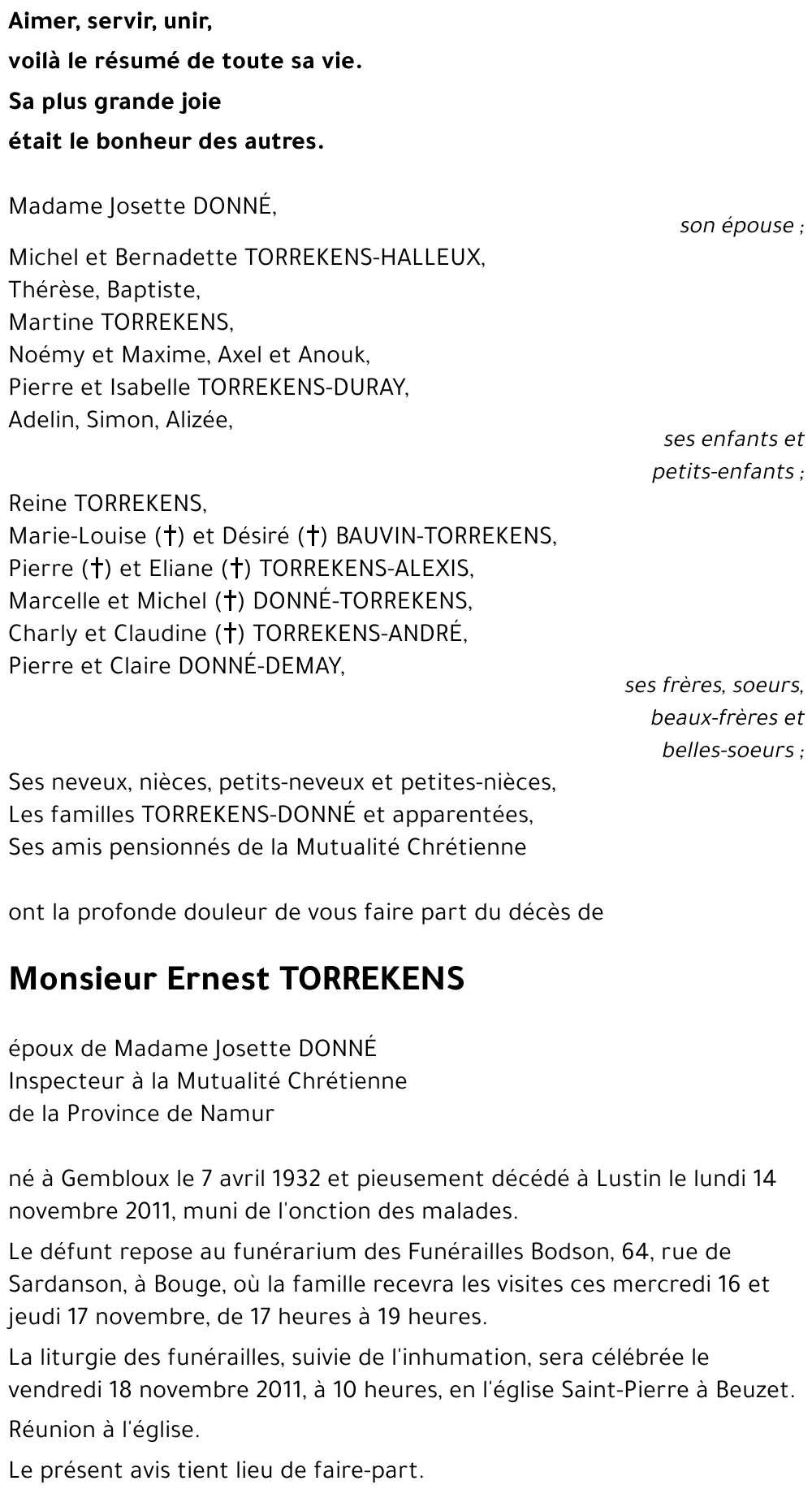 Ernest TORREKENS